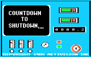 Countdown To Shutdown Title Screen